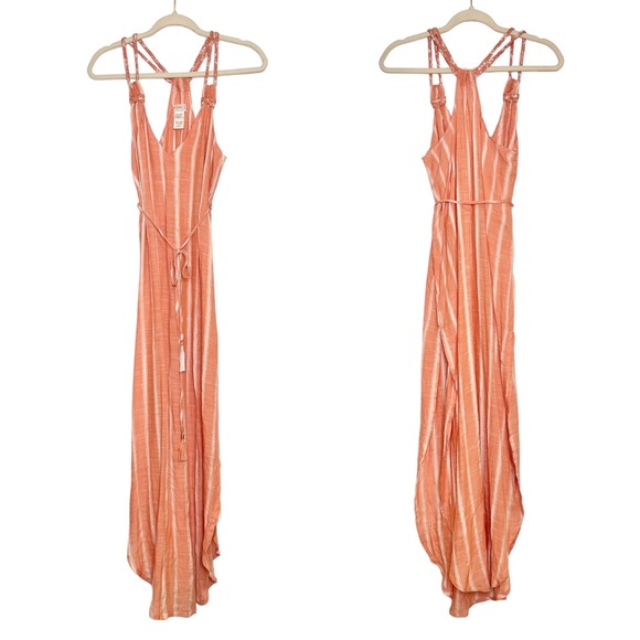 NWOT L*SPACE Nicola Coverup Poolside Striped Maxi Dress. Size XS - Picture 5 of 13